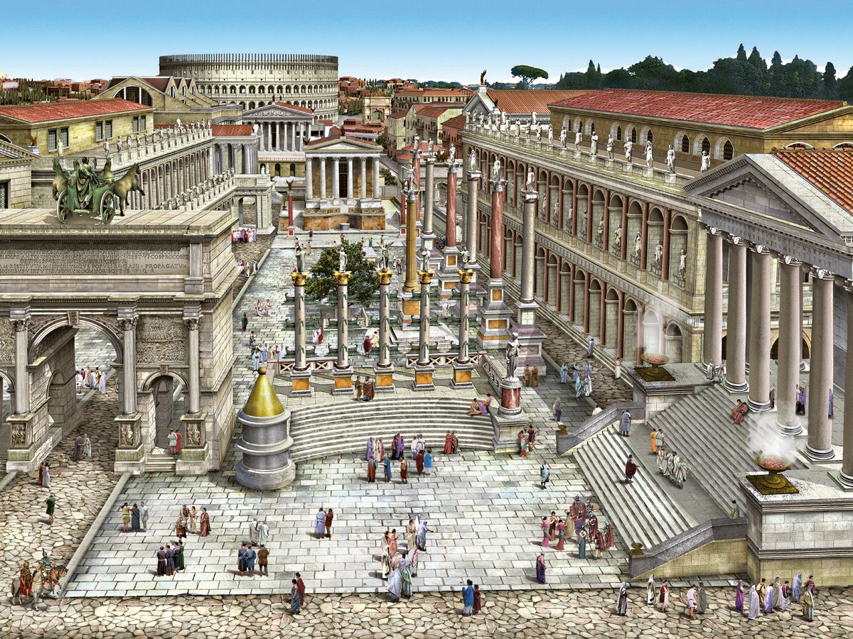 A day in ancient Rome