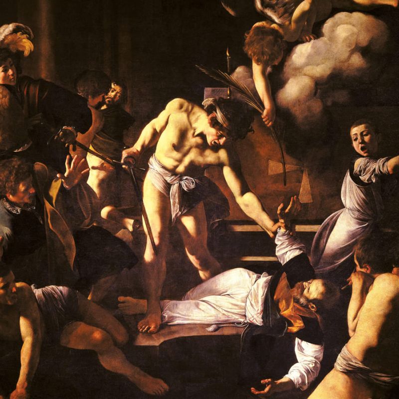 The Martyrdom of Saint Matthew. Wikipedia