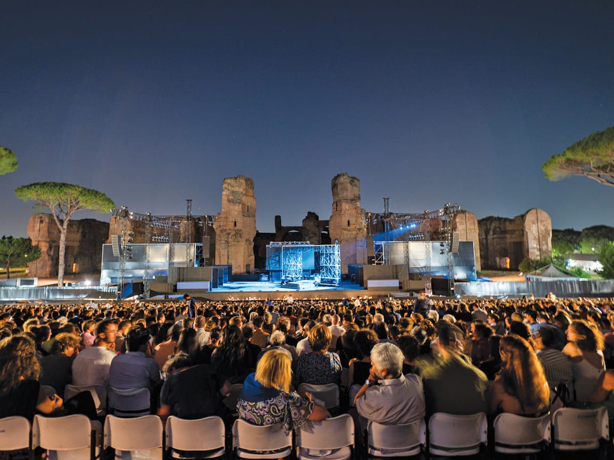 Under the stars and Amid the ruins