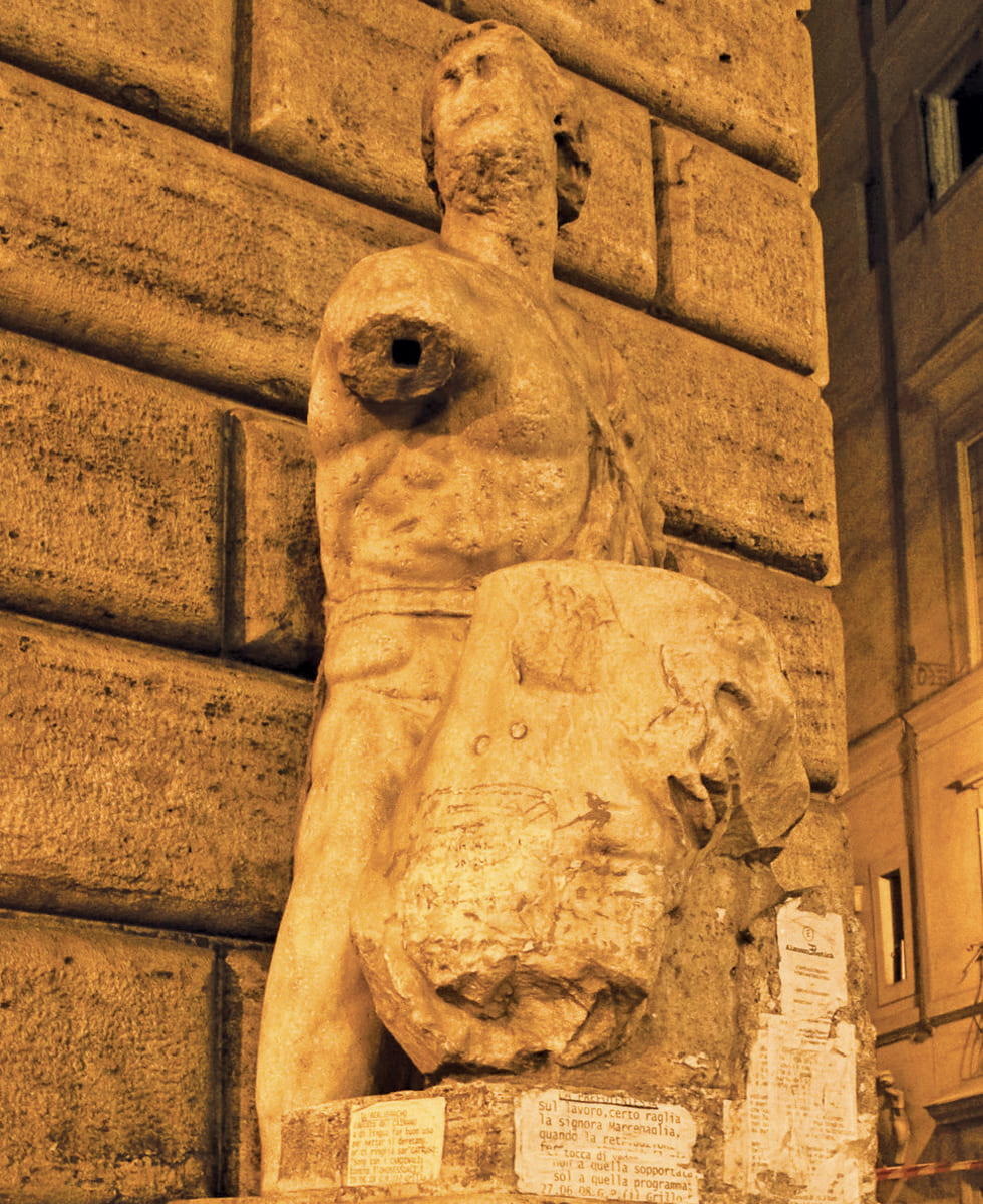 Pasquino. Flickr/Umberto Rotundo-Viditu