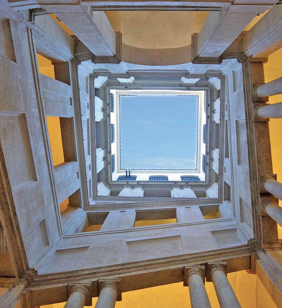 Bernini’s symmetrical staircase