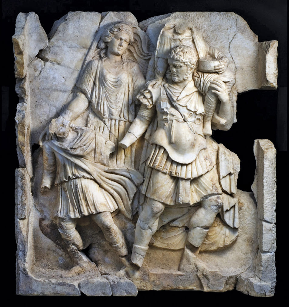 Troia-e-Roma.-Miti-leggende-storie-del-Mediterraneo-antico_Afrodisiyas-2-Aineiasin- Troyadan-kaçişi