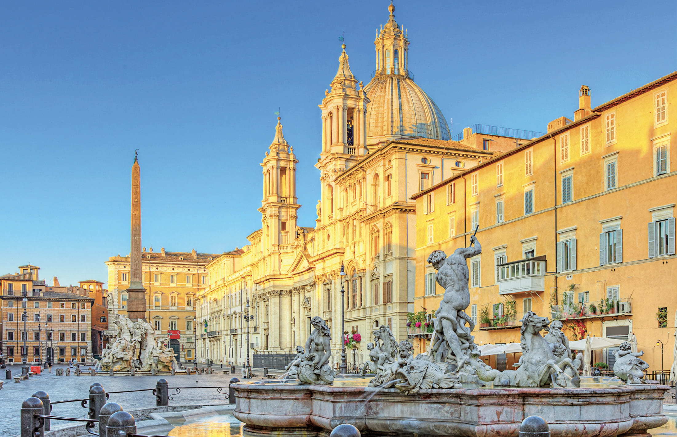 Urban desert at Piazza Navona