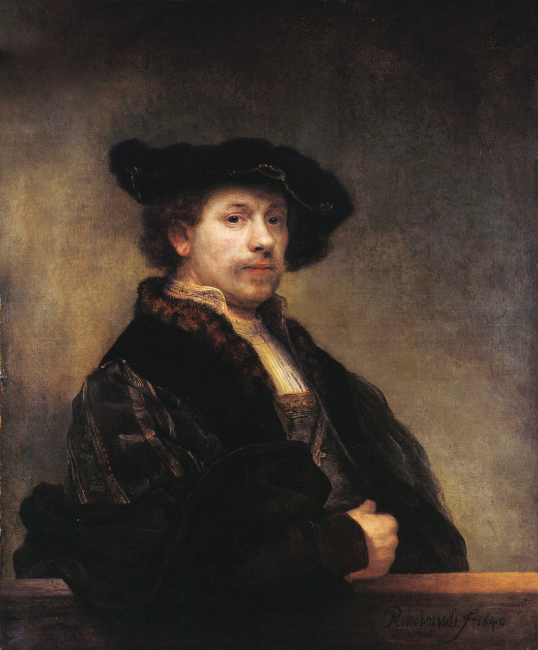 Rembrandt/autoritratto alla Castiglione