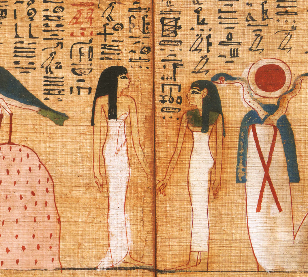 Ancient hieroglyphs