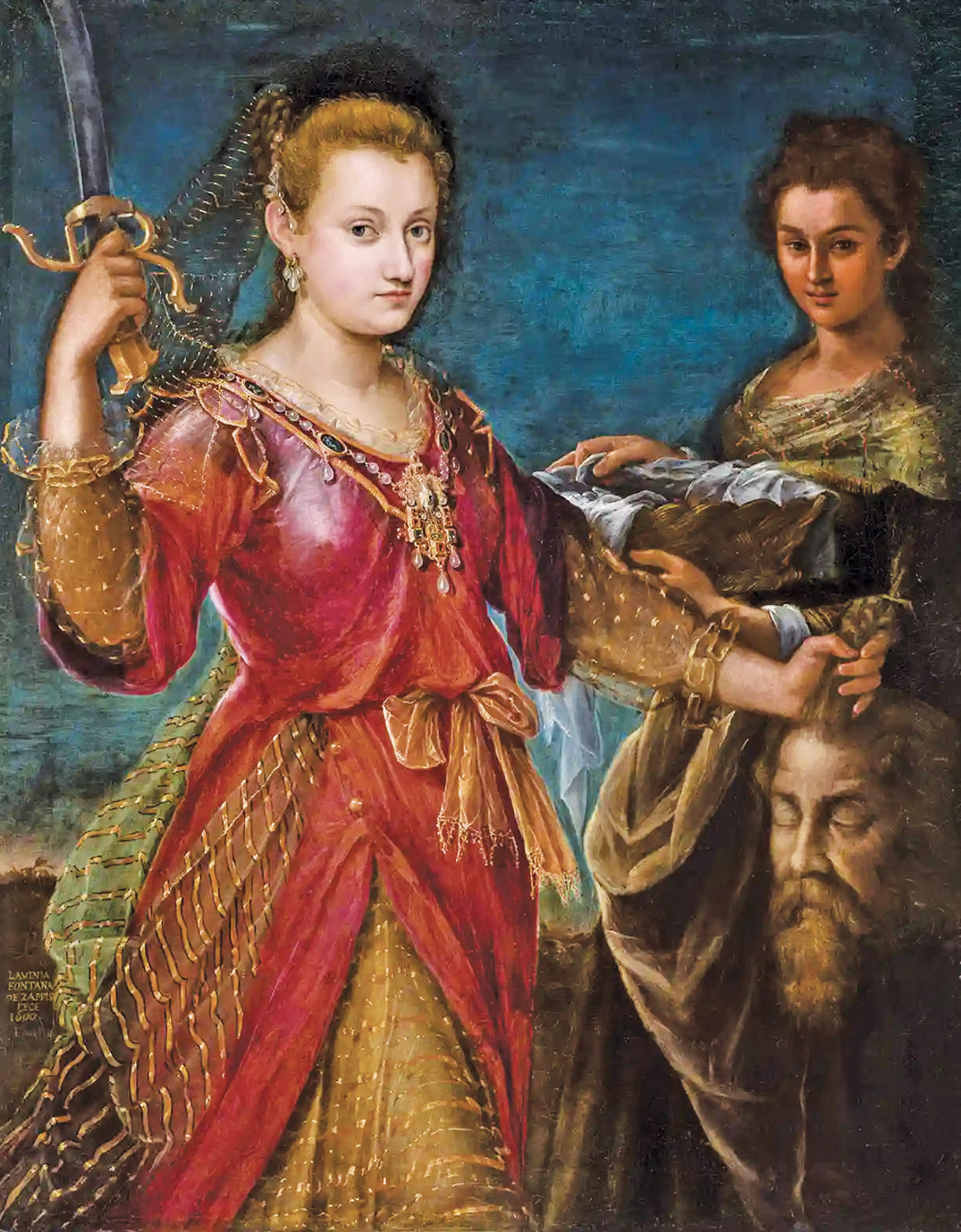 Lavinia Fontana. Giuditta con la testa di Oloferne. Bologna, Museo Davia Bergellini (Fondazione Opera Pia Da Via Bergellini)
