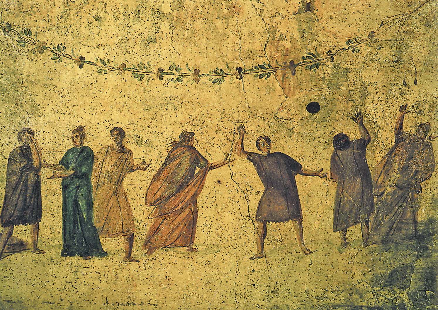 Ancient handball game