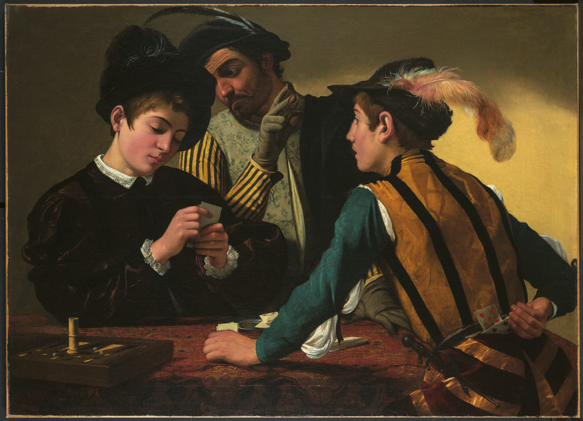 Caravaggio, I Bari© Kimbell Art Museum, Fort Worth, Texas