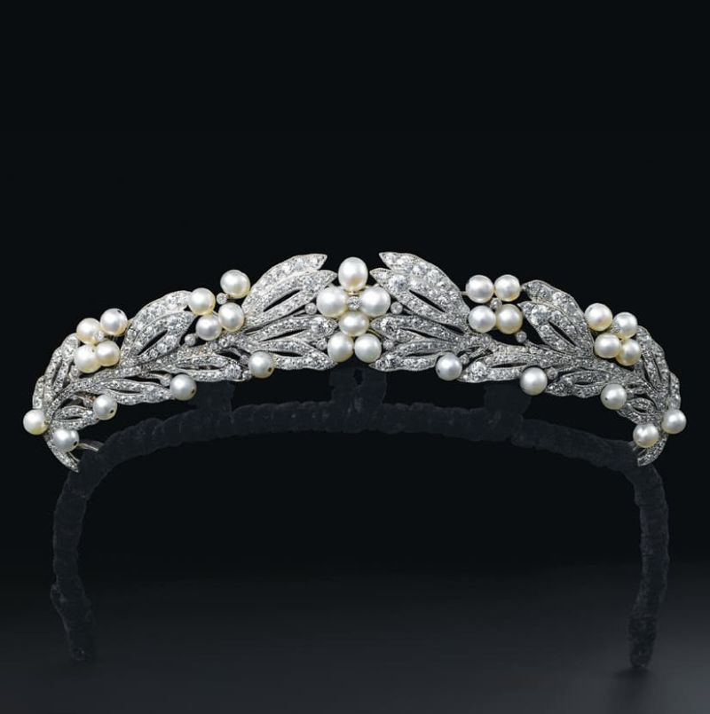Tiara, Cartier Paris, special order, 1907 Platinum, diamonds photo Vincent Wulveryck, Collection Cartier © Cartier